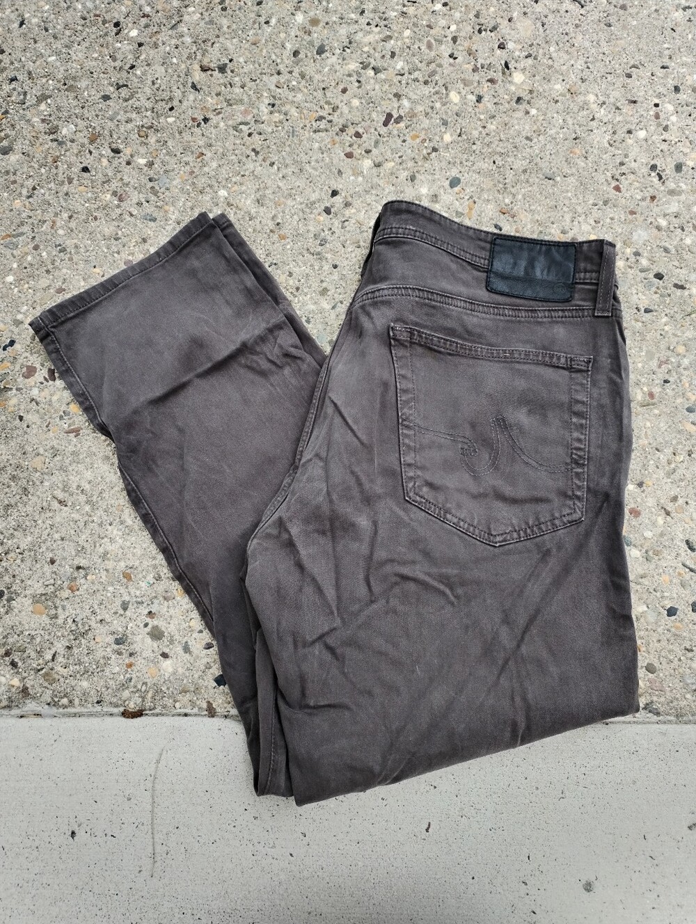 AG Adriano Goldschmied Men's Khaki Chinos
